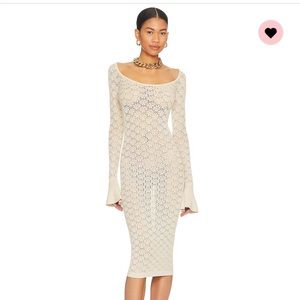 Tularosa Netia Long Sleeve Midi Dress